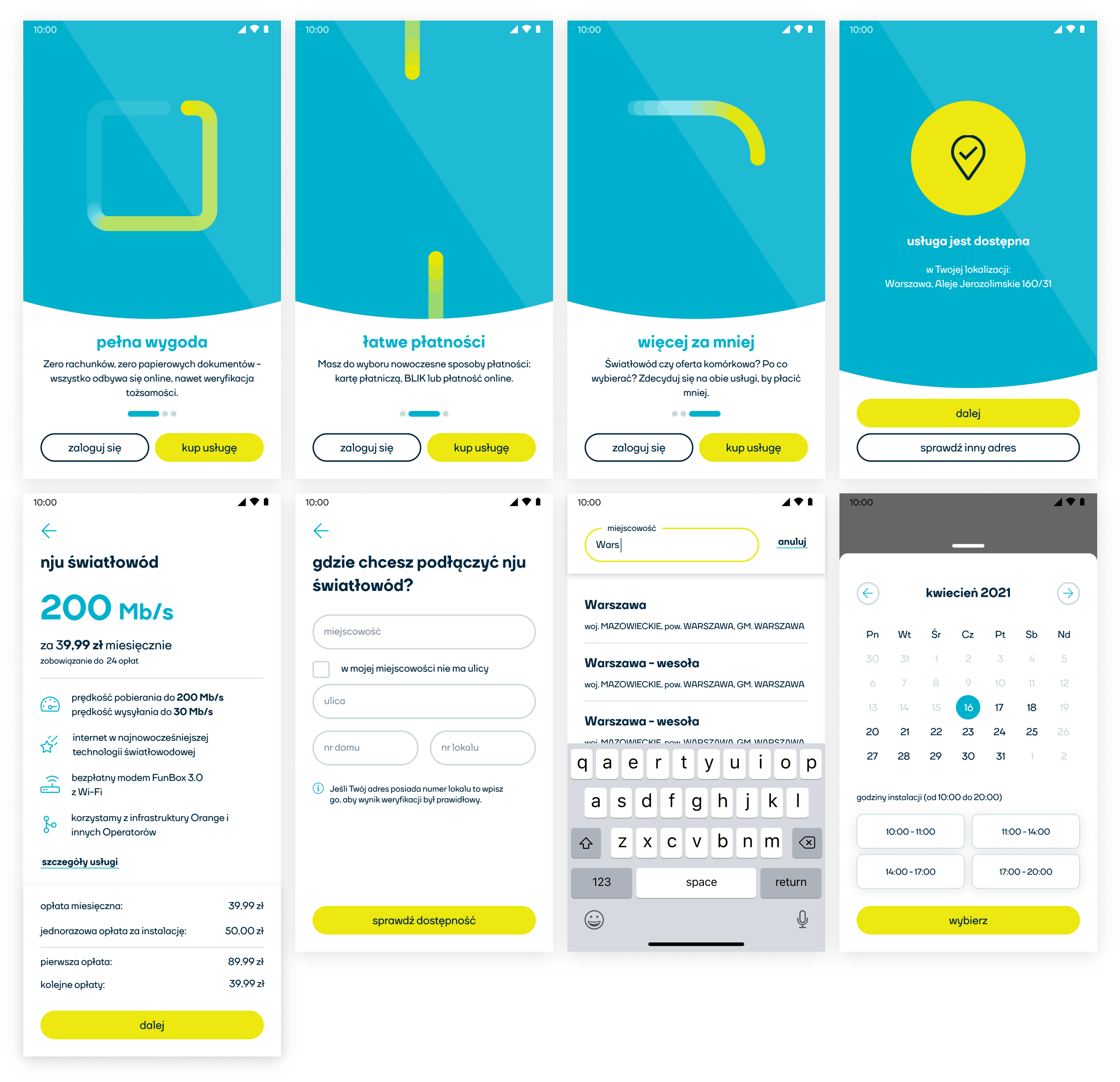 specyfikacja kompoentu